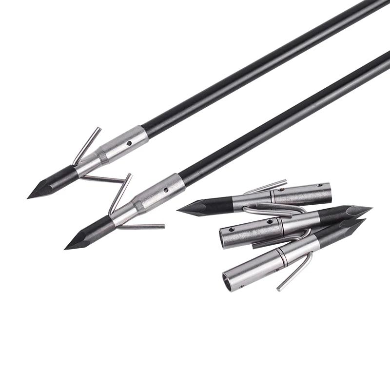 Tipo flecha para fora de diâmetro 8mm, flechas de pesca, pontas substituíveis, acessórios para atividades ao ar livre, arquearia, caça - Image 1