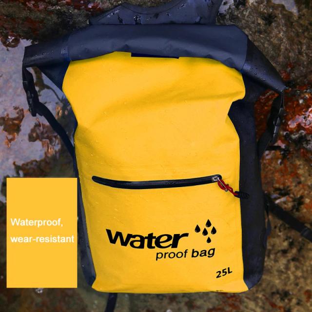 Mochila Impermeável 25L para Atividades ao Ar Livre - Ideal para Pesca, Rafting, Natação e Caiaque