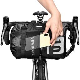 NEWBOLER-Saco À Prova D' Água Da Bicicleta, Saco Do Guiador, Tubo Frontal, Saco De Ciclismo, Tronco Quadro MTB, Acessórios De Bicicleta De Estrada, 20L - Image 1