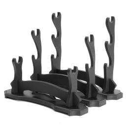 Wall Mount 1/2/3 Layer Samurai Espada Artesanato Katana Home Decoração Titular Stand Exibição Estátuas Esculturas acessórios do banheiro - Image 1