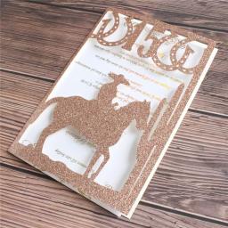 Cartão de convite com estampa personalizada para festa de aniversário e comemoração de 15 anos - Image 6