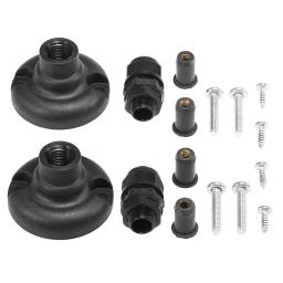 Kayak Canopy Mount Base Hardware Kit, barco canoa toldo, sol sombra água ferramentas, canoagem caiaque acessórios, novo, MH17098, 1 par - Image 2