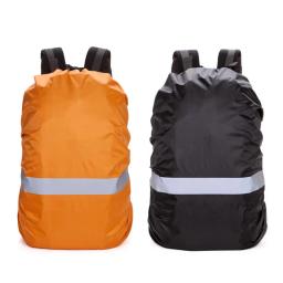 Capa de chuva reflexiva mochila 20l 35l 45l 60l saco à prova dwaterproof água camo tático acampamento ao ar livre caminhadas escalada poeira capa chuva - Image 4