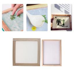 Kit De Fabricação De Papel Retro, Moldura De Tela, Flores Secas DIY, Artesanato De Arte, Artesanato De Moldes De Artesanato, Ferramentas De Reciclagem De Papel De Artesanato - Image 1