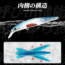 Hunthouse artista minnow jerkbait iscas de pesca 70mm/7g 80mm/8g artificial chamariz duro naufrágio wobblers 2020 venda quente pesca tackle - Image 3
