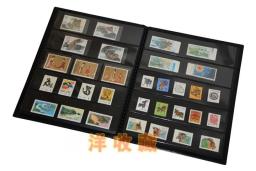 Álbum para coleção de selo artesanal, 20 páginas, 500 unidades, livro de carta, colecionador de 12 polegadas, folha solta, álbum de fotos, 25x20.5cm - Image 4