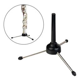 Abs oboé suporte tripé suporte com 3 pernas de metal para oboé flauta clarinete saxofone instrumento vento - Image 3