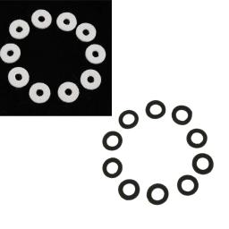 20 peças de arruelas de feltro trompete preto branco bronze peças de instrumentos para trompetes - Image 2