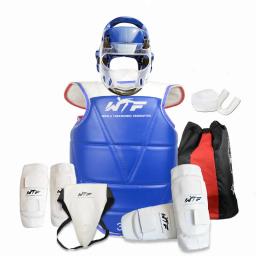 Terno de proteção de competição para adultos e crianças, kit de taekwondo, protetor esportivo combinado para crianças - Image 1