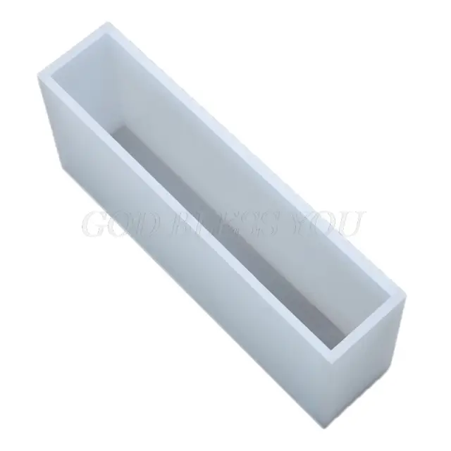 Moldes de Silicone 3D para Artesanato Retangular - Ferramentas para fazer Resina e Sabão com Design Criativo
