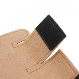 Capa protetora marrom para trompete, couro sintético profissional, acessórios para instrumentos musicais, quente - Image 6