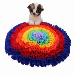 Tapete de Snuffle lavável para animais de estimação, treinamento de cheiro de nariz, farejador, brinquedo de cachorro, alimentação lenta, tigela, dispensador de alimentos - Image 1