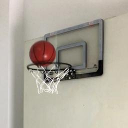 Pendurado placa de basquete net conjunto punch-livre porta transparente pendurado backboard basketball hoop suporte esporte ao ar livre exercício - Image 3