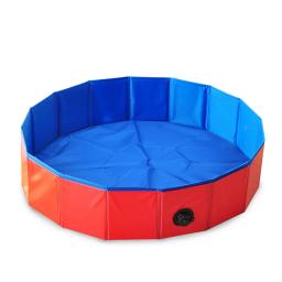 Crianças portáteis jogando cerca piscinas pvc pet piscina cães gatos banheiras banheira de hidromassagem lagoa de água dobrável piscina para animais de estimação - Image 2