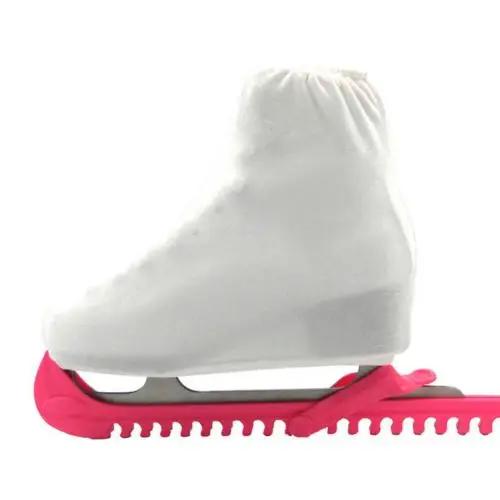 75% descontos quentes! 2 Pçs/set Veludo Elástico Botas Sapatos De Patinação No Gelo Guarda À Prova de Poeira Capa Protetora - Image 1