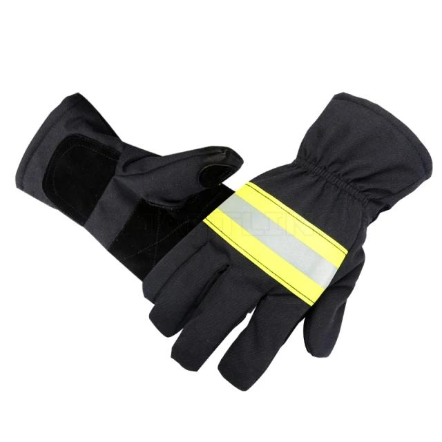 Luvas de Segurança para Bombeiros: Proteção Manual Resistente a Chamas e Material Reflexivo para Resgate
