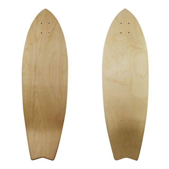 Skateboard Cruiser de Madeira 32x10 Polegadas - Deck de Surf Skate para Aventura sobre Rodas