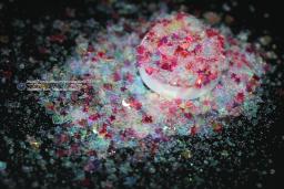 Lantejoulas lindas e brilhantes holográficas, glitter misturado para decoração de unhas, olhos e rosto, resina para corpo - Image 6