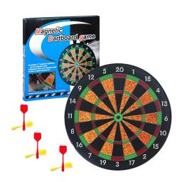 Conjunto de placa de dardo magnética seguro para usar protetor fácil pendurado conjunto de placa de dardo pai-filho acessórios de jogo com 6 dardos magnéticos - Image 4
