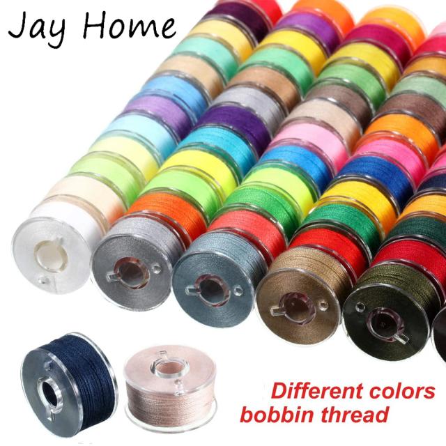 Carretéis Multicoloridos de Linha para Máquina de Costura - Bobinas de Plástico com Acessórios para Costura Acolchoada