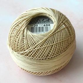 Linha de Renda de Algodão para Crochê e Tricô - 25g, 190m, Espessura 0.5-0.6mm nas Cores Cinza, Branco e Amarelo