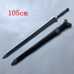 Sword Art Online Elucidator Dark Repulsor Espada Arma Cosplay, SÃO Kirito Asuna Espada, Anime Ninja Faca, PU Arma Prop, 1:1 - Image 2