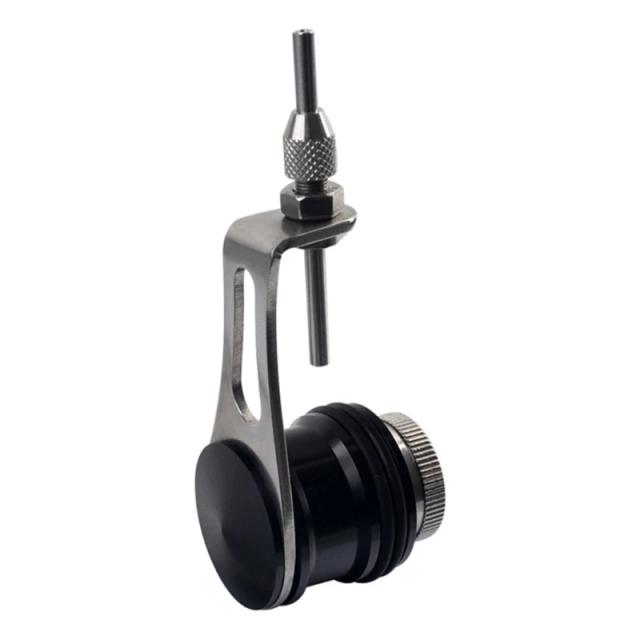 Máquina de Nó para Linha de Pesca em Metal com Enrolador de Bobina e Cabo Auxiliar em Carbono PE