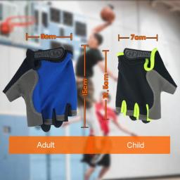 Luvas para basquete, luvas para treinamento com dedos antiaderentes, defensor de habilidade básica, luvas para adultos e jovens - Image 4
