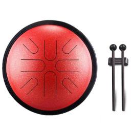 Hluru a língua de aço para viagem, instrumento musical de percussão, trespassado, de cobre, 10 polegadas - Image 1