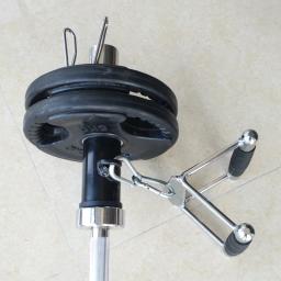 Acessório De Barra De Barbell De Fitness Para Ginásio, Deadlift Em Casa, Agachamento, Treinador De Treino, Punho De Punho De Remo, Treinamento De Halterofilismo, Barra Em V - Image 3