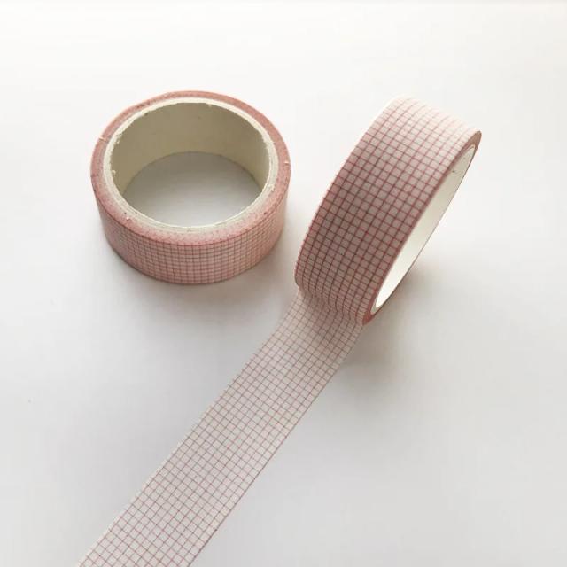 Fita Washi Decorativa de 15mm com Flores Frescas e Animais para Diários, Livros de Recortes e Decoração de Festas DIY