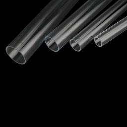 Tubo acrílico para irrigação de aquário, tubo de vidro orgânico transparente com 20/25/32/40mm para tanque de peixes, comprimento de 48 ~ 50cm e 10 peças - Image 1