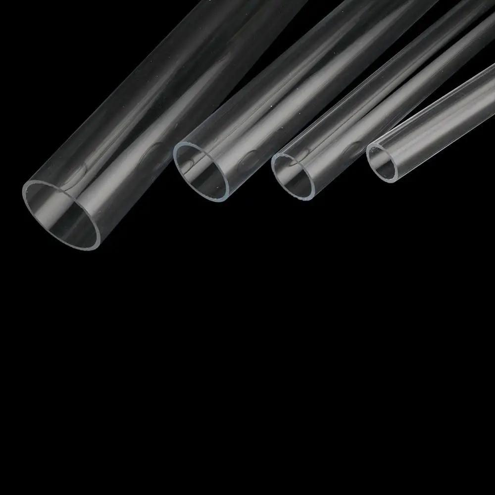 Tubo acrílico para irrigação de aquário, tubo de vidro orgânico transparente com 20/25/32/40mm para tanque de peixes, comprimento de 48 ~ 50cm e 10 peças - Image 1