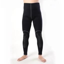 Terno de mergulho para homens e mulheres, fato de manga comprida, jaqueta e calça com zip, superior ou inferior, mergulho e natação, 5mm SCR - Image 4