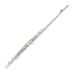 Jm MCL-300 aberto/fechar buraco c flautas 16 chaves banhado a prata flauta conjunto instrumento musical com flauta suporte caso ferramenta de limpeza - Image 1