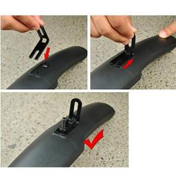 Para-lamas traseiro de bicicleta estendido, peças de reposição - Image 5