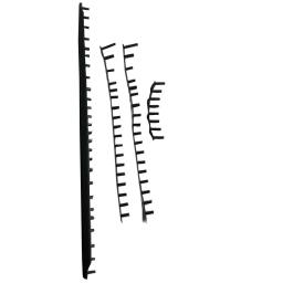 ZARSIA LÂMINA-Conjunto De Grommet De Raquete De Tênis, Ilhós De Tubo De Proteção, Ferramentas Pretas, Prolongo Vida Da Raquete, 98, 18x20, 1 Conjunto - Image 2