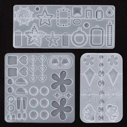 Snasan molde de silicone para brincos pingente jóias fazendo artesanal diy ferramenta uv resina cola epoxy molde de silicone - Image 5