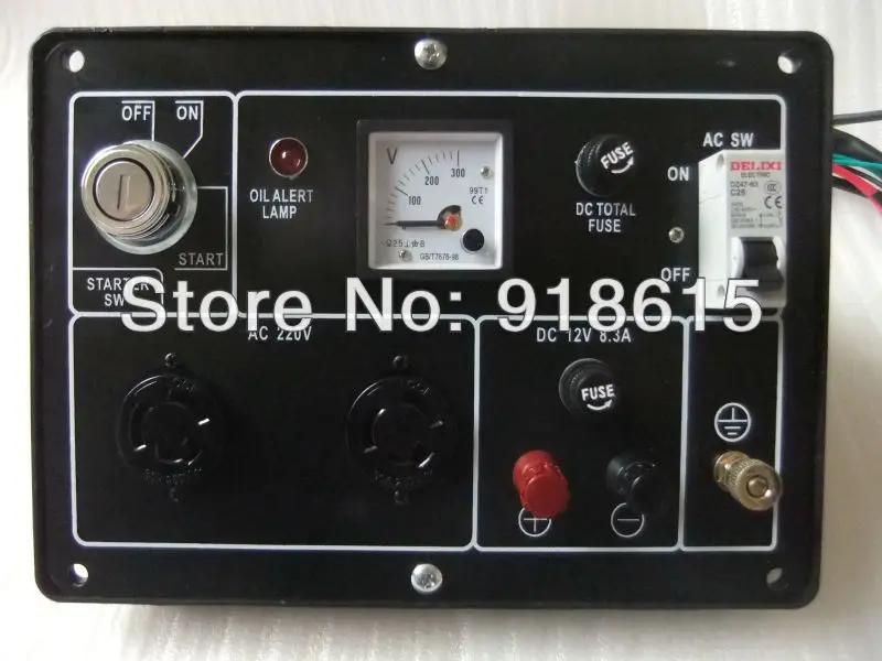 Gerador diesel monofásico apto kama kde6500e kde5000e do painel de controle de kama assmebly - Image 1