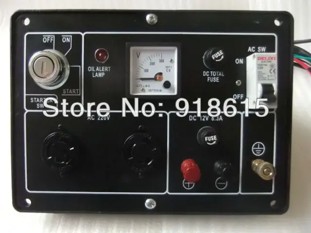 Gerador Diesel Monofásico Kama KDE6500E e KDE5000E com Painel de Controle da Kama Assembly