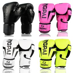 Luvas de Boxe Respiráveis para Homens e Mulheres, Saco de Punch Fitness, Kick Boxing, Luva MMA, Muay Thai Kicking, Luvas Protetoras, 6oz, 10oz, 12oz - Image 6