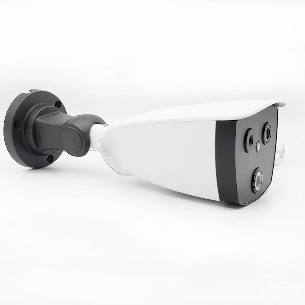 Câmera de imagem térmica, óptica, bi-espectro, rede, bala, ip, medição térmica, ia, corpo humano, temperatura, detector - Image 1