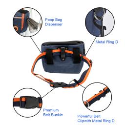 Grande Capacidade Ao Ar Livre Dog Treat Bag Multi-uso Pet Snack Bag Pet Fornecimentos Diagonal Bag Cintura Bolso Pet Training Pouch - Image 2