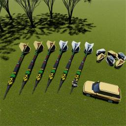 Cyeelife dardos de ponta macia com estojo, profissional, 18g, conjunto de dardos de plástico com novos voos, não fácil de quebrar - Image 5