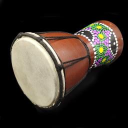 4 Polegada 6 Polegada de alta qualidade profissional djembe africano tambor madeira bom som tradicional instrumento musical - Image 2