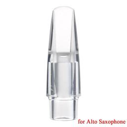 Saxofone Alto ou Soprano transparente, bocal para saxofone tocando, Jazz Music Instruments Parts - Image 3