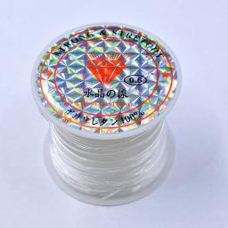 Strong Non-Stretch Peixe Linha Fio, Nylon Corda Corda, Corda Rosca, Beading Contas para Fazer Jóias, 0.2mm-0.8mm, Novo - Image 3