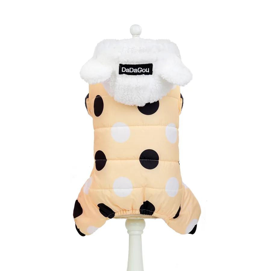 Casaco de inverno impermeável para animais de estimação, roupas para cães, casaco quente, macacão cachorrinho, traje de cachorro pequeno, chihuahua - Image 1