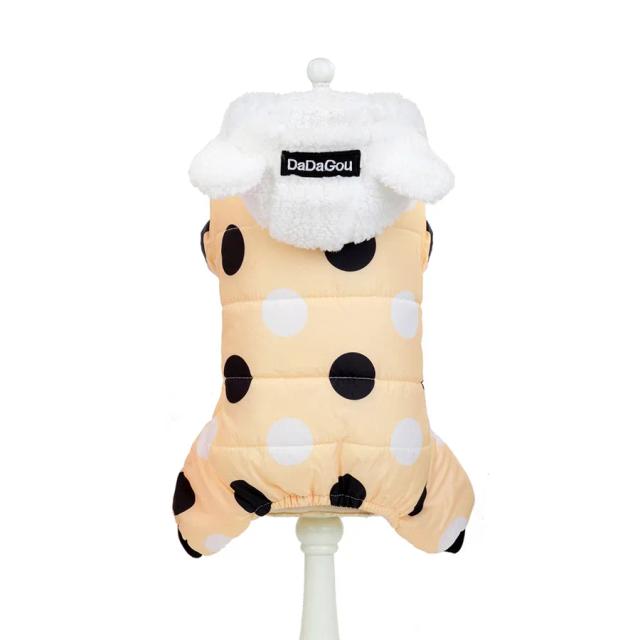 Casaco impermeável de inverno para cães pequenos, quentinho e aconchegante para chihuahuas e outros pets.