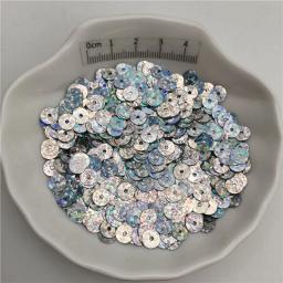 Flat PVC Sequins Glitter, Laser Paillettes para roupas, chapéu, sapatos, artesanato infantil DIY, acessório artesanal, atacado, 10g, 4mm, 6mm, 8mm - Image 5